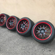 Illustration for article titled Refinished (de-riced) my expensive wheels! :D
